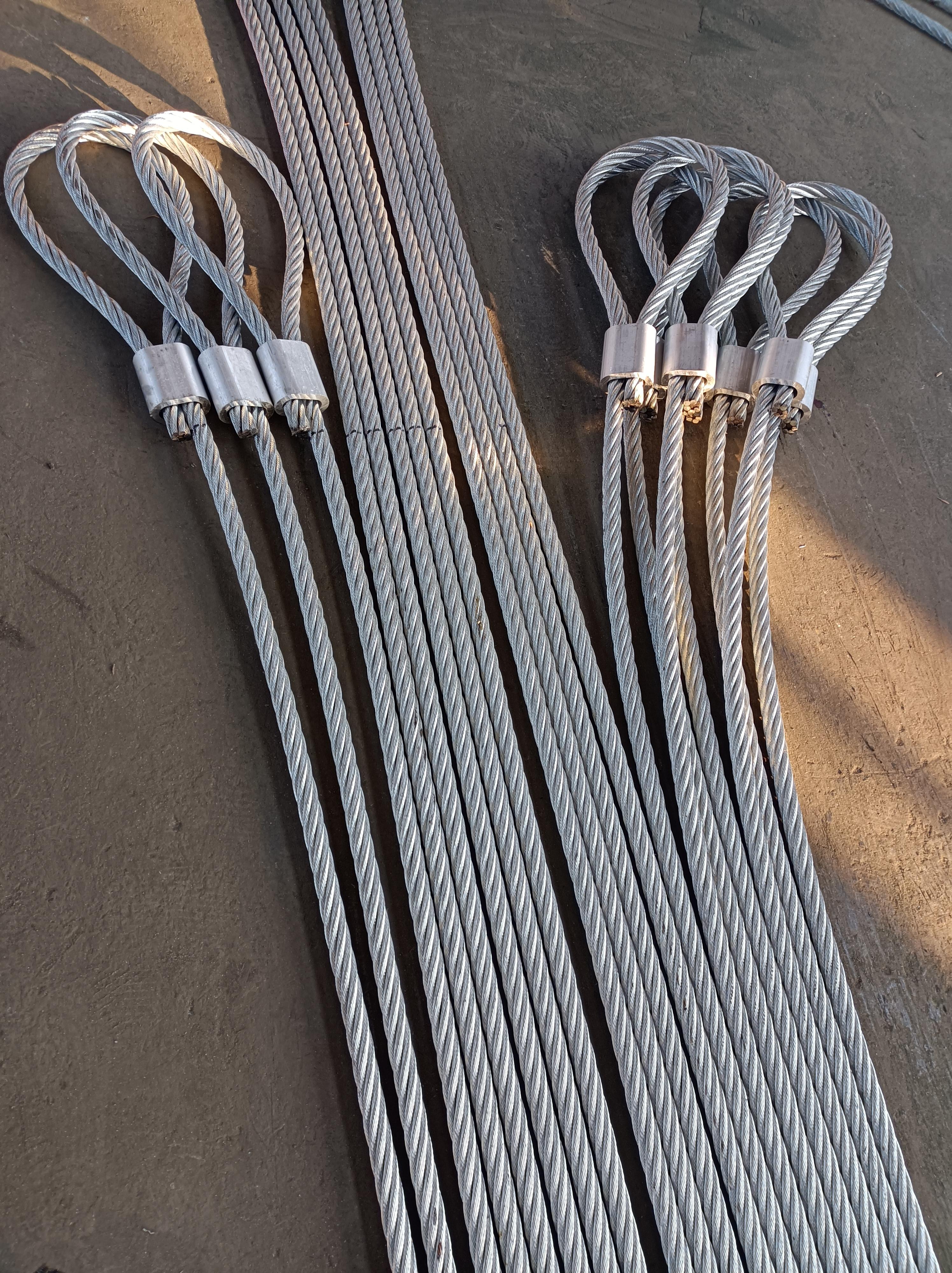 Wire Rope Swedged Fiber Core Wire Rope Swaged Sling - 上海太勒斯船舶设备有限公司